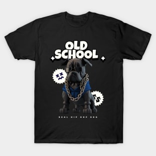 Old school hip hop dog T-Shirt